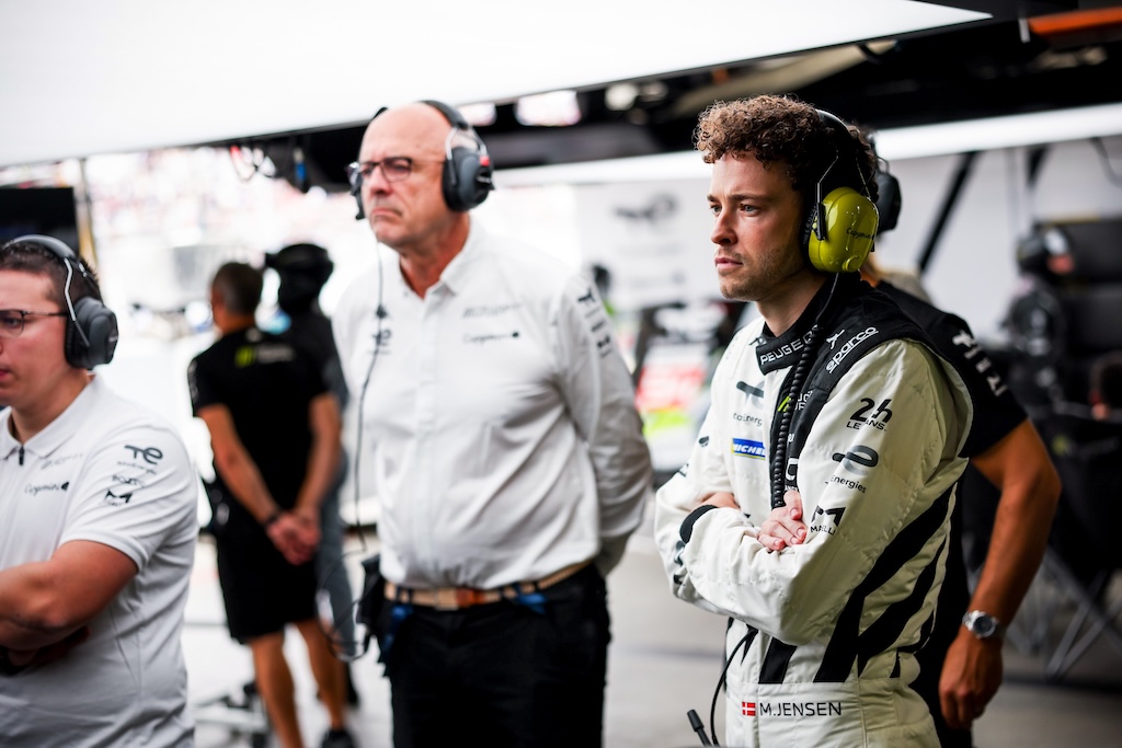 Dansk VM-podie i Japan: Mikkel Jensen sikrede trofæ på Fuji. 
(Foto:  Team Peugeot TotalEnergies)